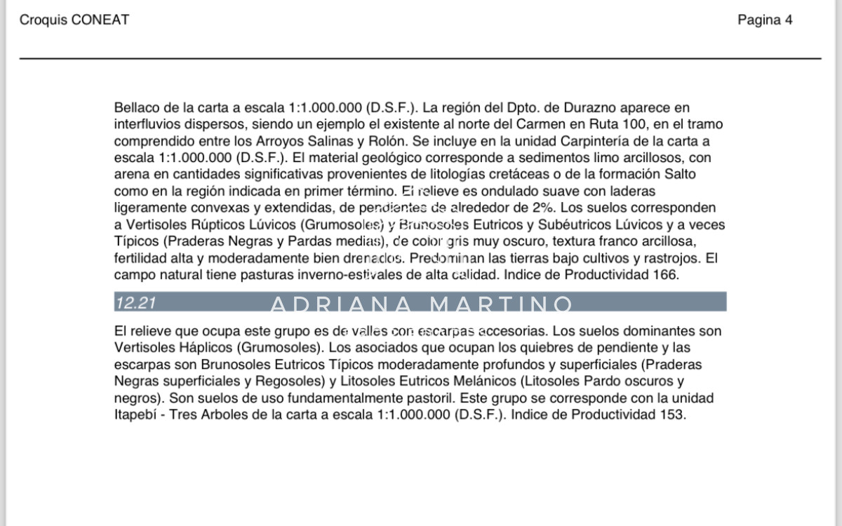 Campo Ref.70800 - Excelente campo agrícola-ganadero