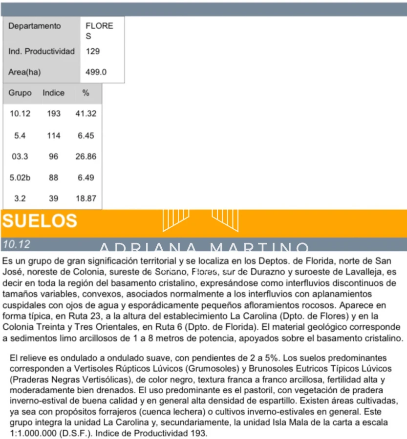 Campo Ref.71740 - Campo agrícola - ganadero en venta 