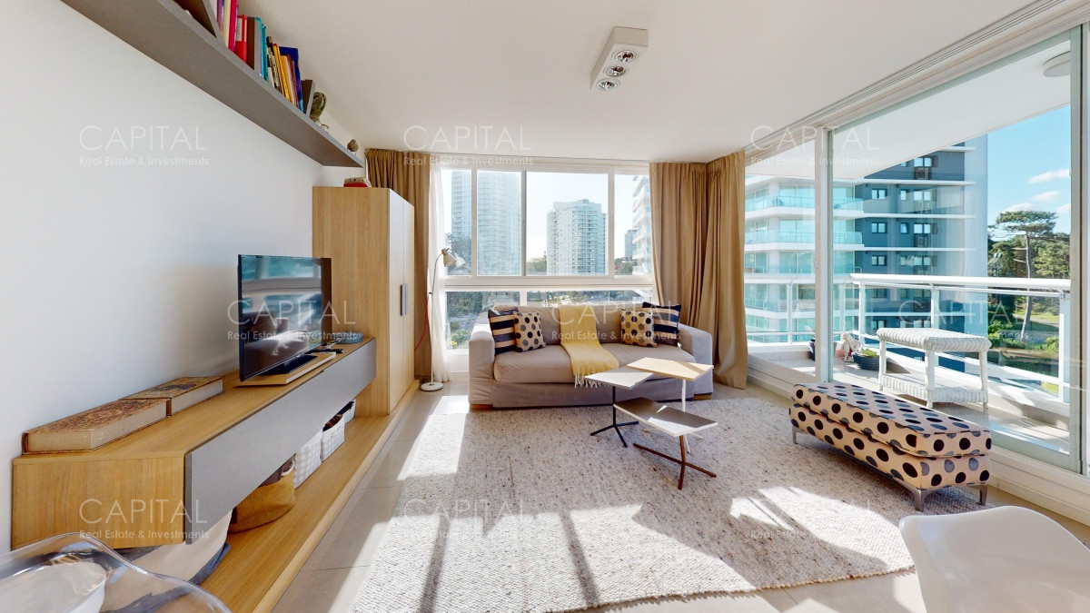 Apartamento ID.36579 - Venta departamento 1 dormitorio Torre One II, zona Roosevelt, Punta del Este.