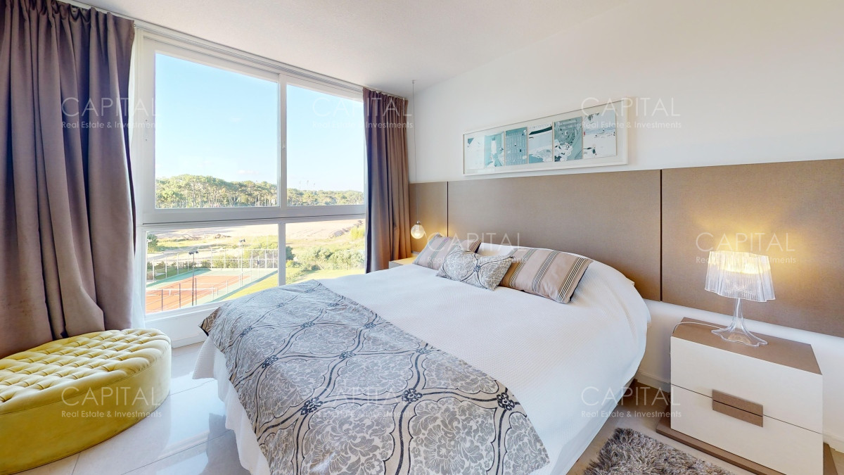 Apartamento ID.36579 - Venta departamento 1 dormitorio Torre One II, zona Roosevelt, Punta del Este.