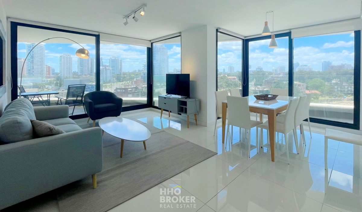 ARTOWER DEPARTAMENTO EN ALQUILER 3 DORMITORIOS PLAYA MANSA PUNTA DEL ESTE - HHO3384A