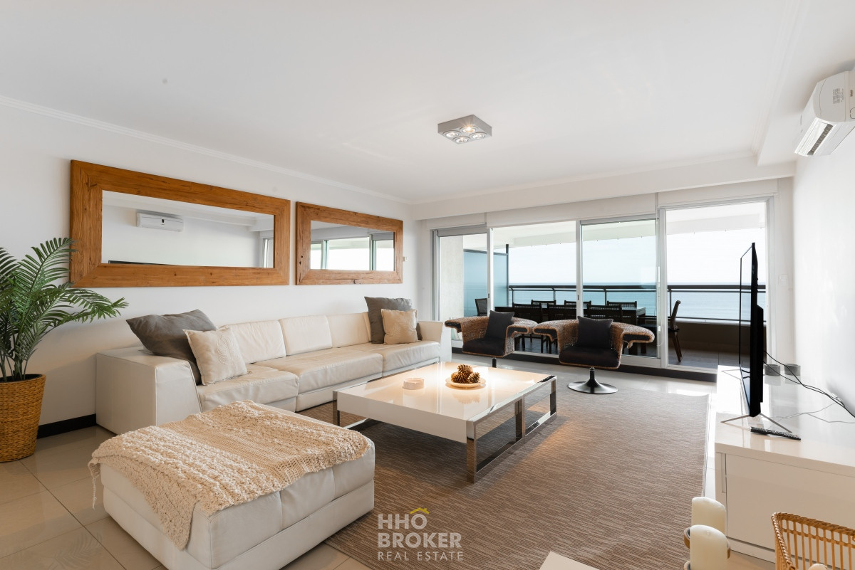 Hermoso apartamento en alquiler, Torre Lobos, Punta del Este. - HHO352A