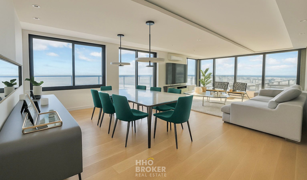 APARTAMENTO 2 DORMITORIOS CON TERRAZA Y VISTA DIRECTA AL MAR | EDIFICIO LYRA | MALVÍN | PISO ALTO - HHO4288A