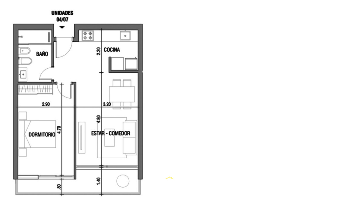 Venta depto 1 dormitorio, Edificio Torres del Este - Torre Brava, Punta del Este. - HHO3590A