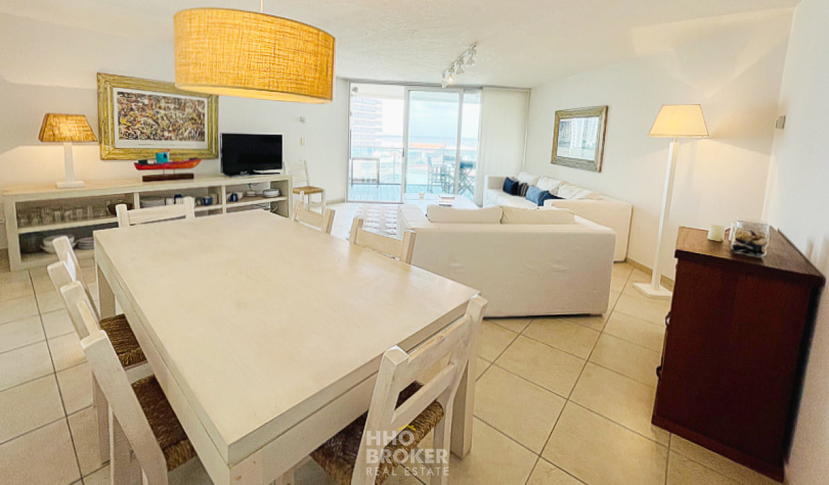 DEPARTAMENTO EN ALQUILER TORRE O,  PLAYA BRAVA - PUNTA DEL ESTE - HHO2044A