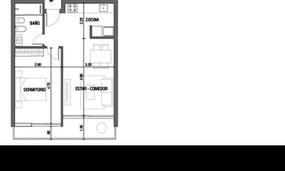 Venta depto 1 dormitorio, Edificio Torres del Este - Torre Brava, Punta del Este.