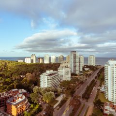 Venta Gala Vista, 1 dormitorio, vista al mar, Roosevelt, Punta del Este.