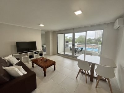 Apartamento de 1 dormitorio - Alquiler Anual en complejo con amenities 