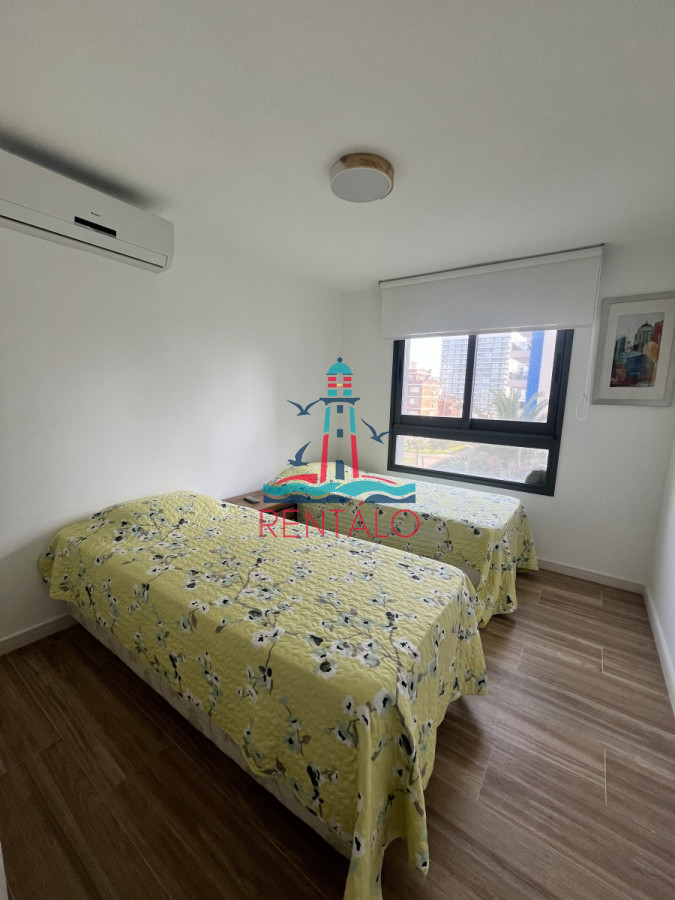 Apartamento ID.379 - Alquiler anual en Punta del este 2 dormitorios 
