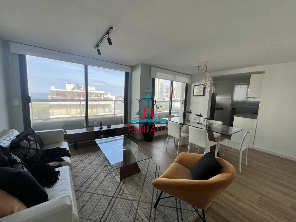 Apartamento ID.379 - Alquiler anual en Punta del este 2 dormitorios 