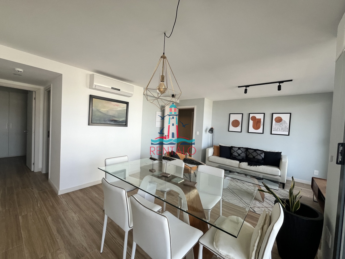 Apartamento ID.379 - Alquiler anual en Punta del este 2 dormitorios 