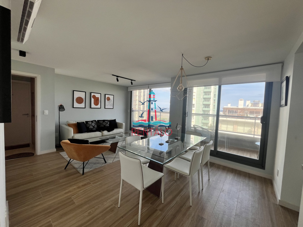 Apartamento ID.379 - Alquiler anual en Punta del este 2 dormitorios 