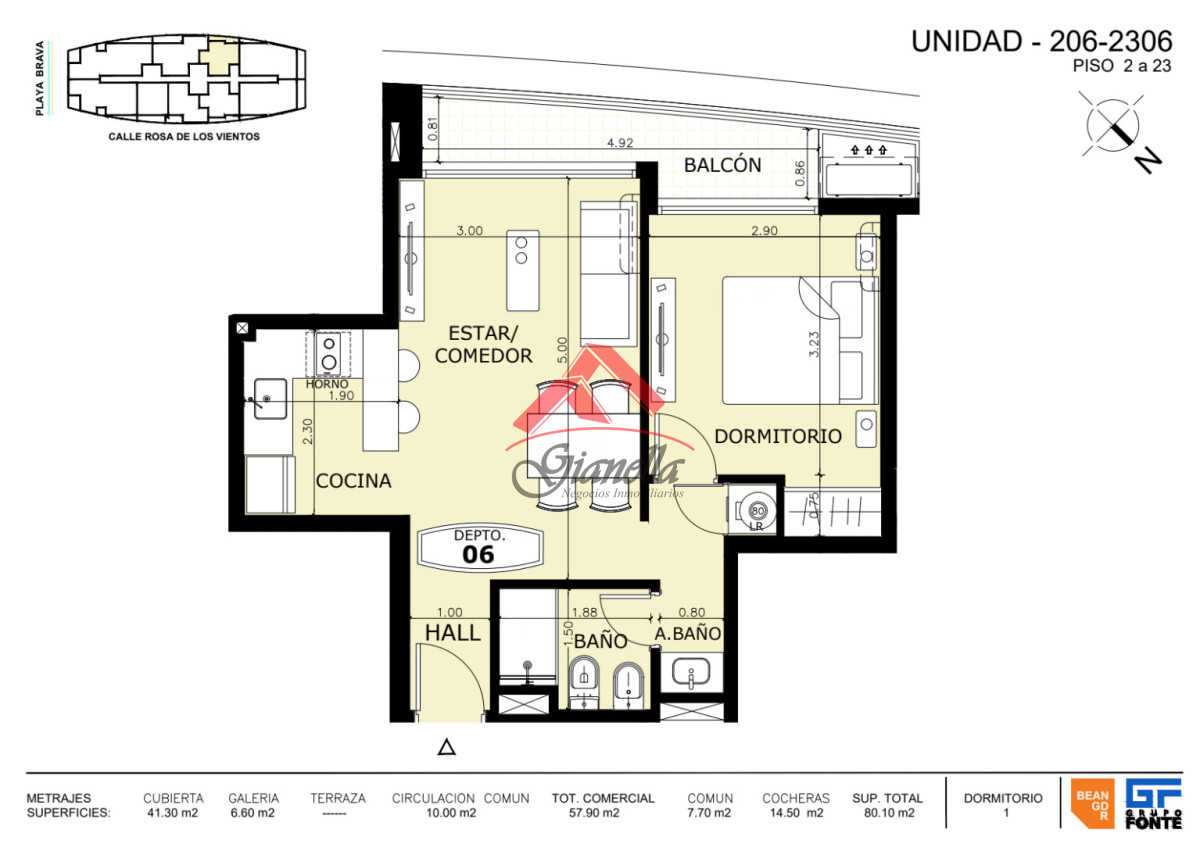 Apartamento ID.2217 - Gran Apartamento en  venta y alquler Punta del Este