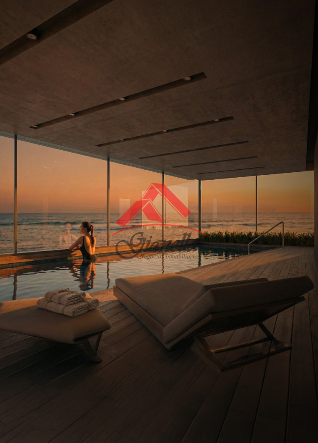 Apartamento ID.2219 - Apartamento en venta en Manglar Umbra de 1 dormitorio y medio en pozo, Punta del Este, Playa Brava