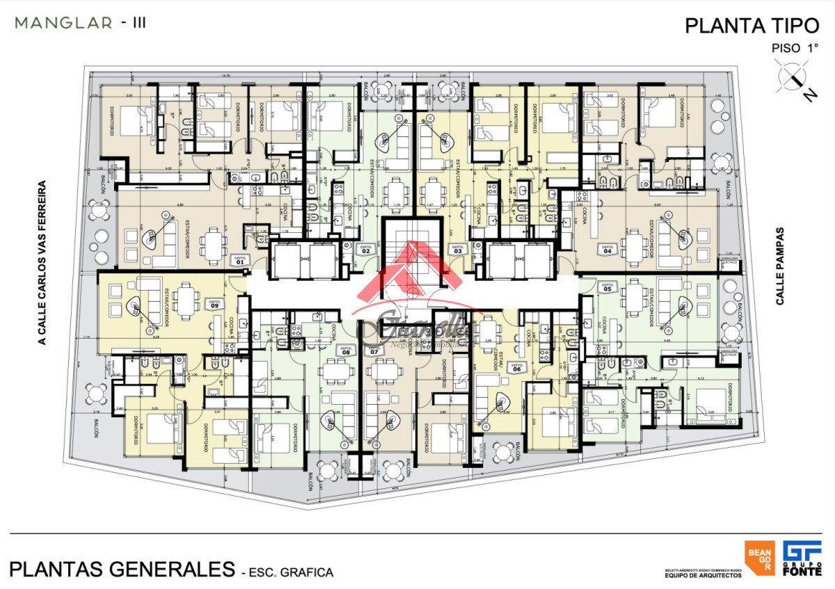 Apartamento ID.2226 - Unidad de 2 dormitorios en pozo, Manglar Umbra, Punta del Este.
