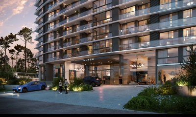 Apartamento en venta 2 dormitorios con 2 baños en pozo, Punta del Este, Playa Brava.