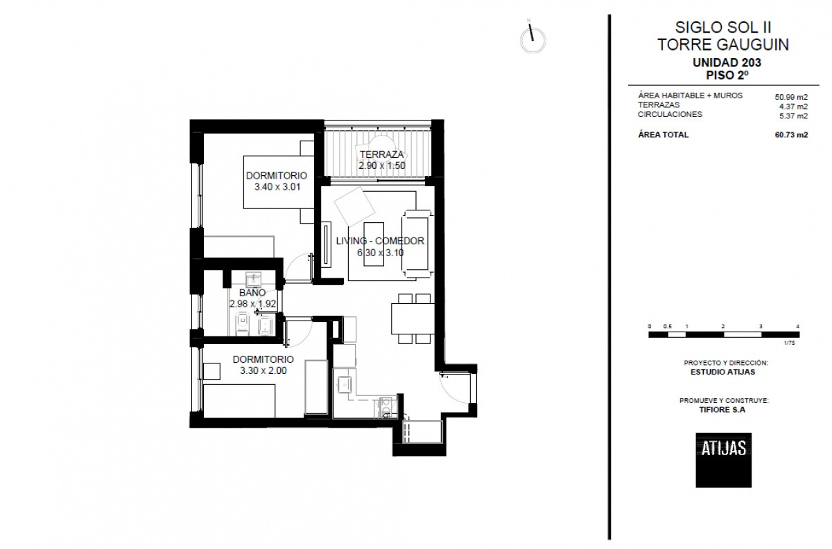 Apartamento ID.10480 - Apartamento 2 dormitorios en venta Playa Brava Punta del Este