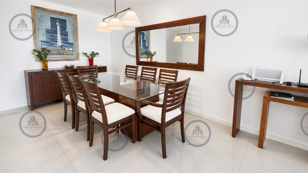 Apartamento en venta y alquiler temporario  3 dormitorios en Playa Brava, Punta del Este — fotografía 2