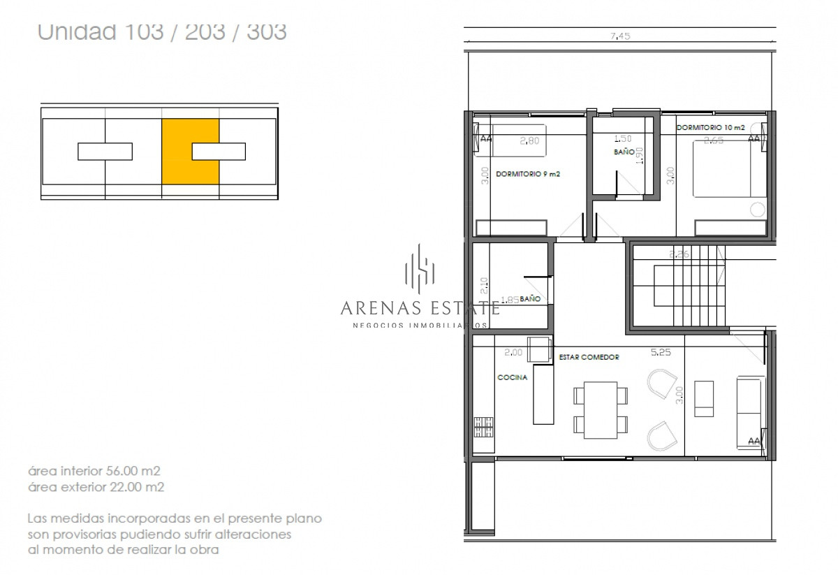 Apartamento ID.1957 - Apartamento en venta 2 dormitorios 