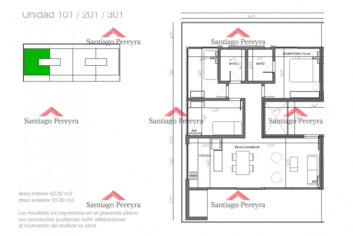 Apartamento ID.7681 - Apartamento en venta 3 dormitorios destacado! 