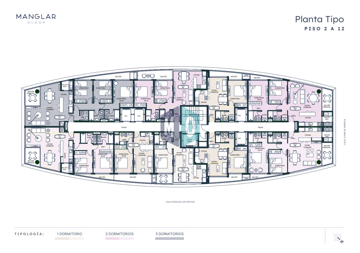 Apartamento ID.1110 - Apartamento de 2 dormitorios en venta, Punta del Este, Playa Brava.