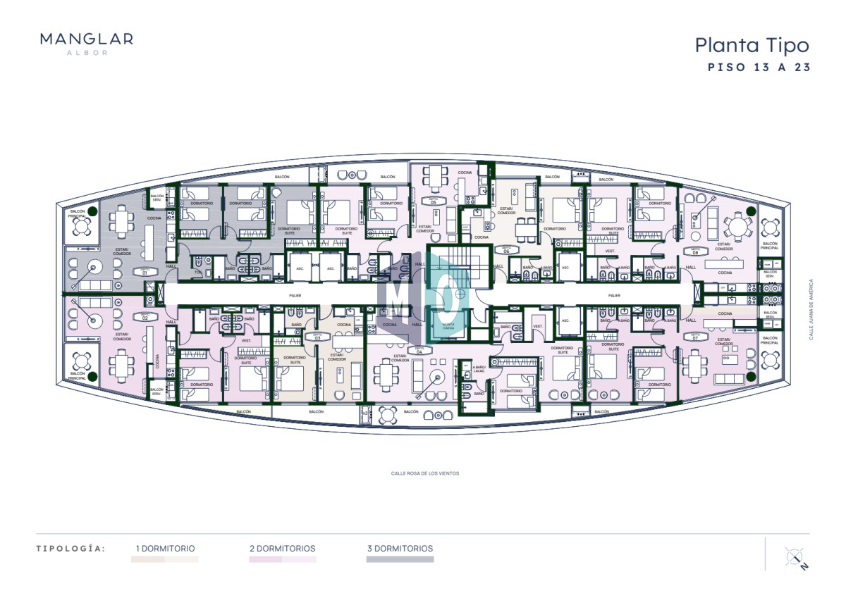 Apartamento ID.1110 - Apartamento de 2 dormitorios en venta, Punta del Este, Playa Brava.