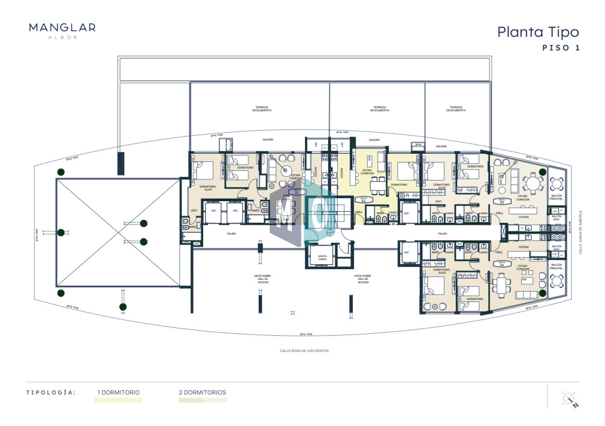 Apartamento ID.1110 - Apartamento de 2 dormitorios en venta, Punta del Este, Playa Brava.
