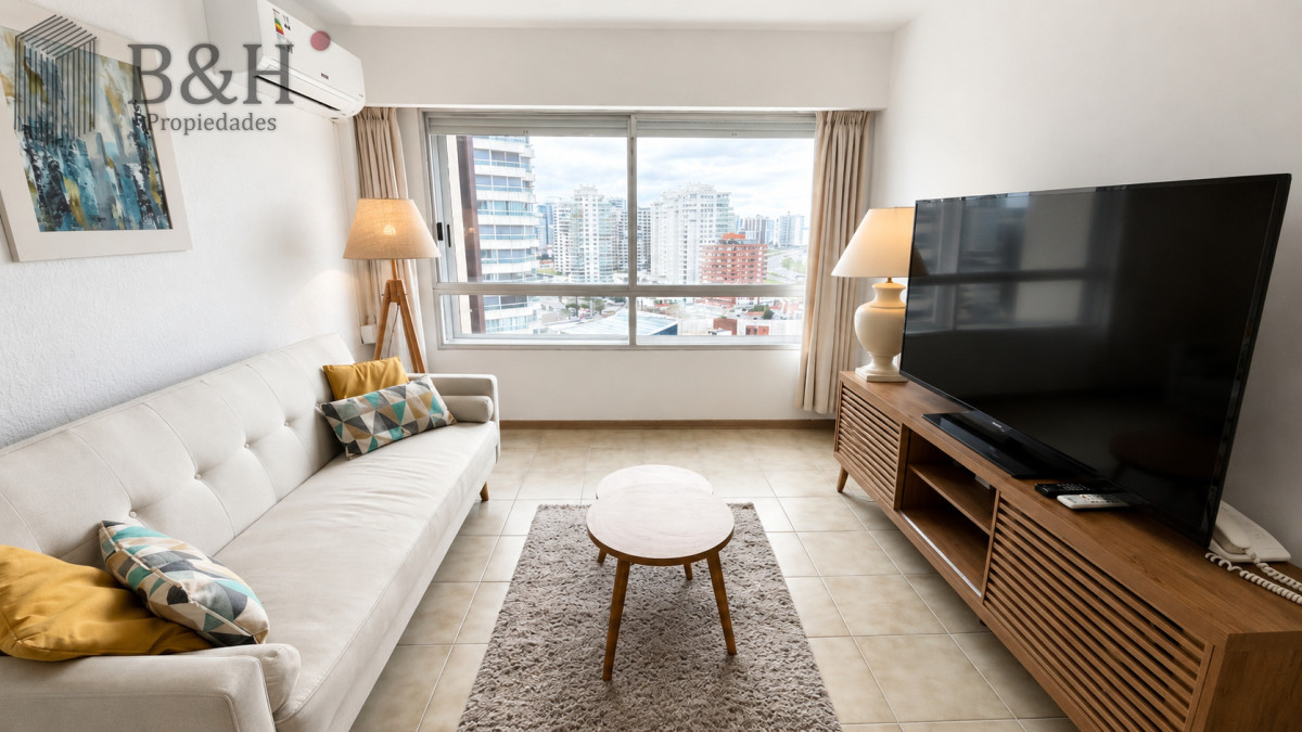 Apartamento ID.7537 - Apartamento 1 dormitorio en alquiler, Torre Gattas, Península, Punta del Este