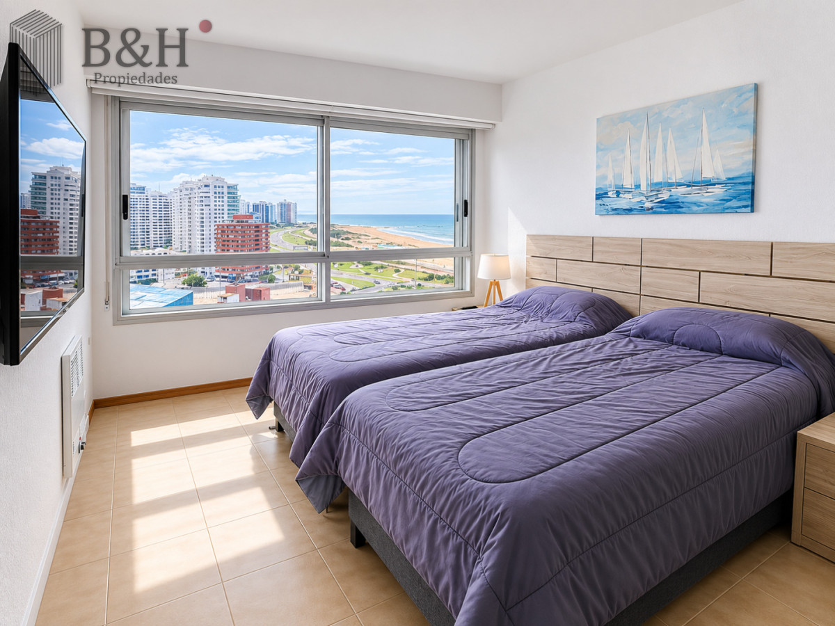 Apartamento ID.7537 - Apartamento 1 dormitorio en alquiler, Torre Gattas, Península, Punta del Este