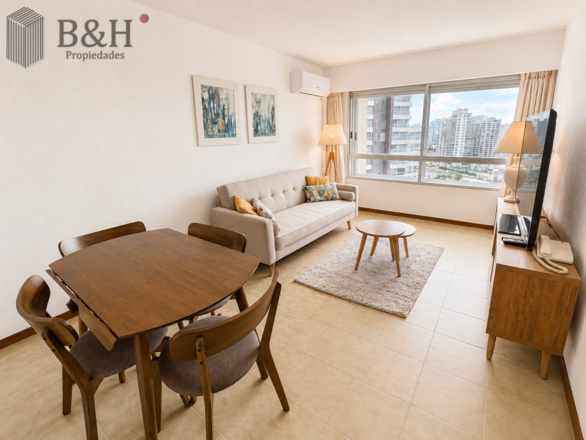 Apartamento ID.7537 - Apartamento 1 dormitorio en alquiler, Torre Gattas, Península, Punta del Este