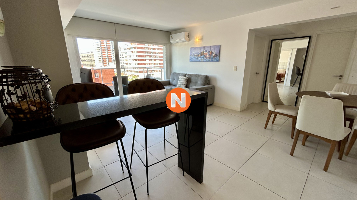 Apartamento Ref.223048 - Apartamento de dos dormitorios a metros de playa brava y mansa en Punta del Este