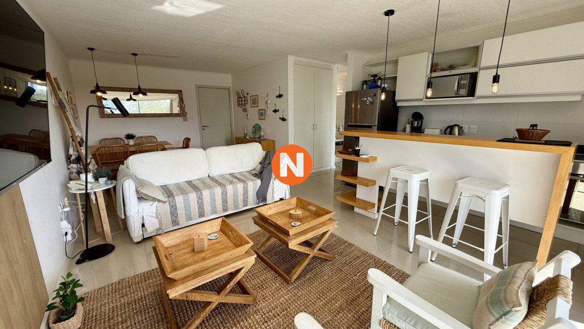 Apartamento Ref.225308 - Apartamento de un dormitorio, con gran terraza, en venta en Punta del Este