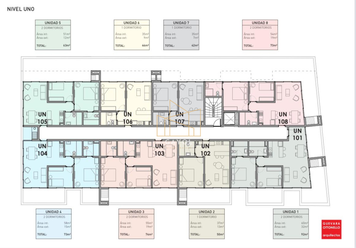 Apartamento ID.1182 - Apartamento en venta de 2 dormitorios, Aidy Grill, Punta del Este.