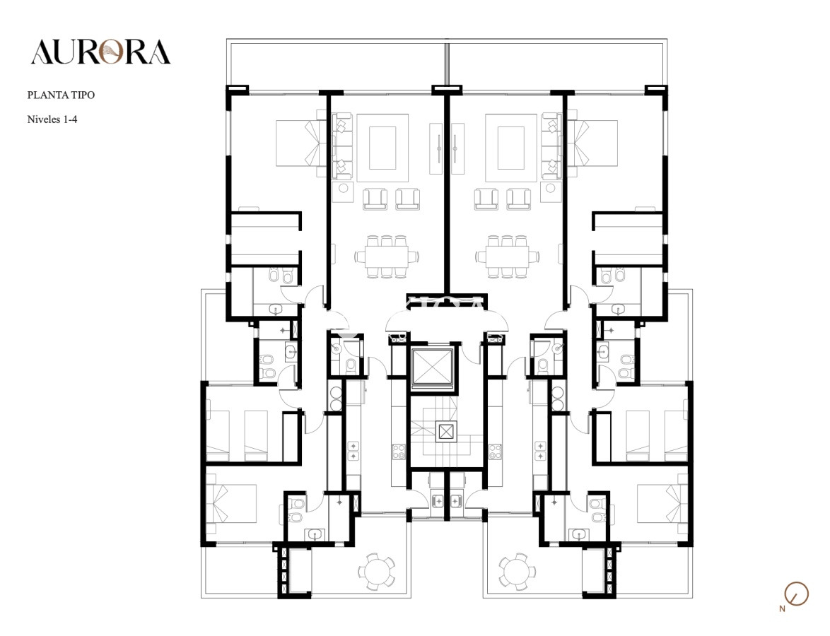 Apartamento ID.271 - Apartamento en venta 3 dormitorios en suite, Punta del Este