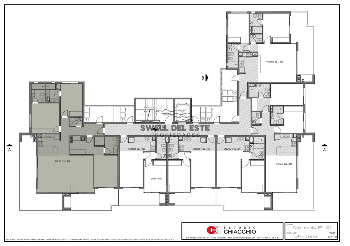 Apartamento ID.181 - Punta del Este, Playa Brava, Rincón del Indio, Zanzíbar