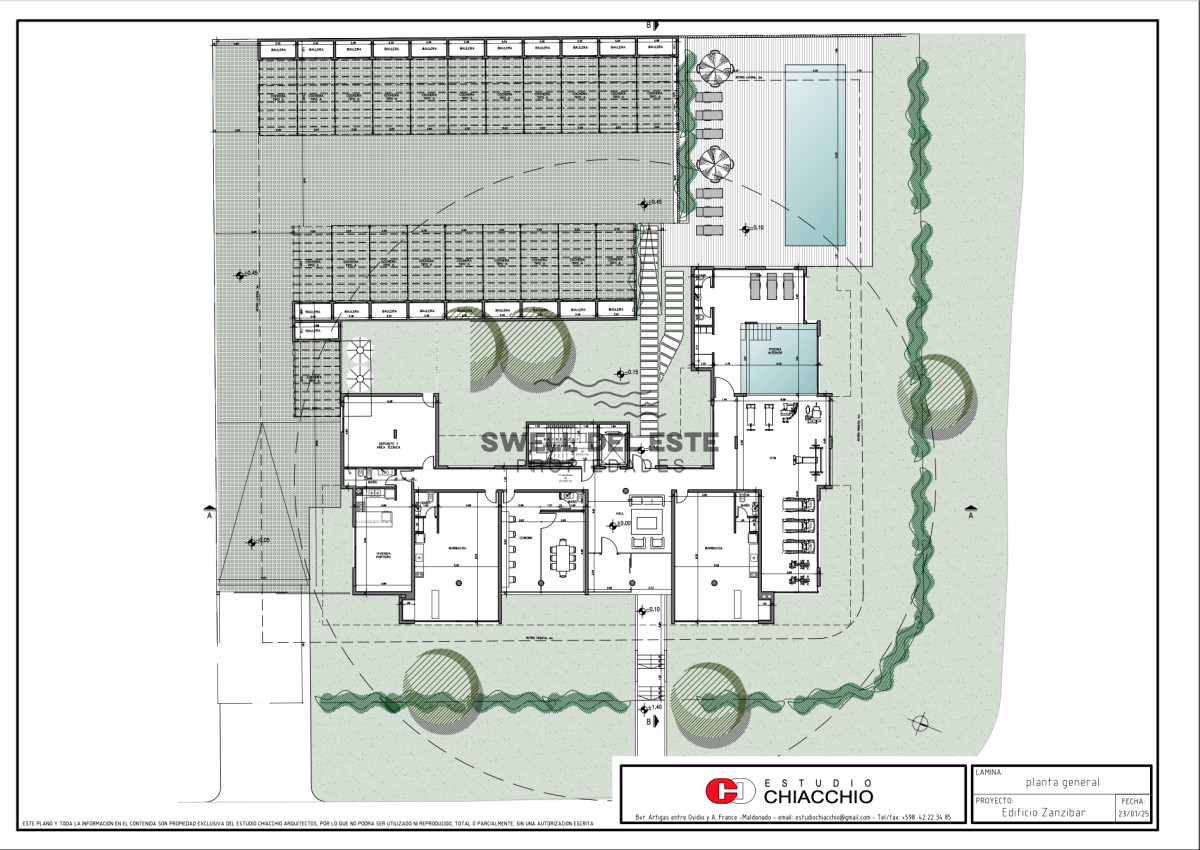 Apartamento ID.181 - Punta del Este, Playa Brava, Rincón del Indio, Zanzíbar