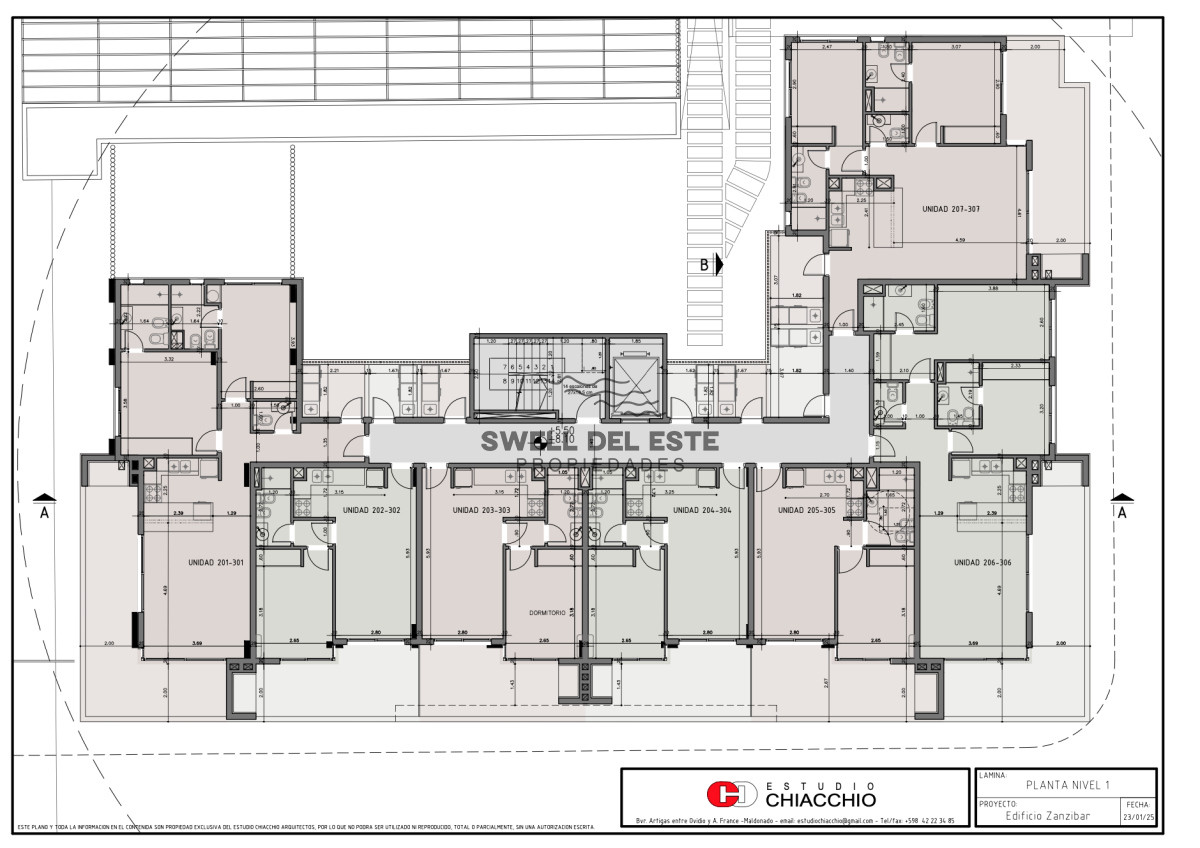Apartamento ID.181 - Punta del Este, Playa Brava, Rincón del Indio, Zanzíbar