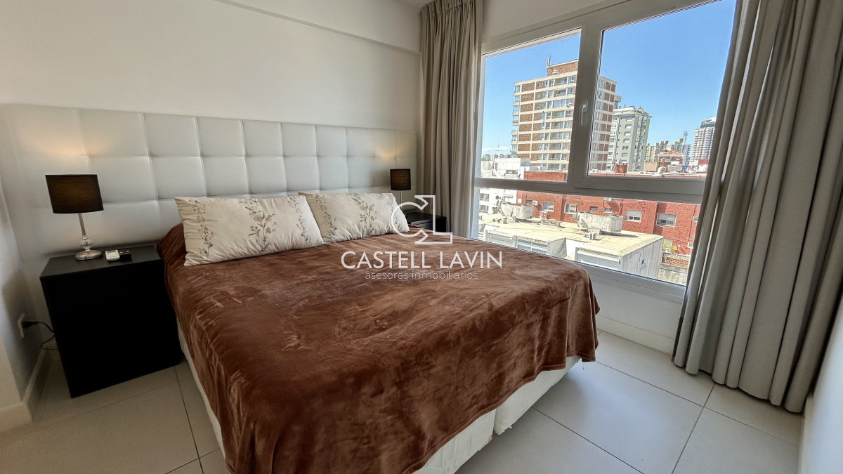 Apartamento ID.74 - Apartamento de dos dormitorios a metros de playa brava y mansa en Punta del Este