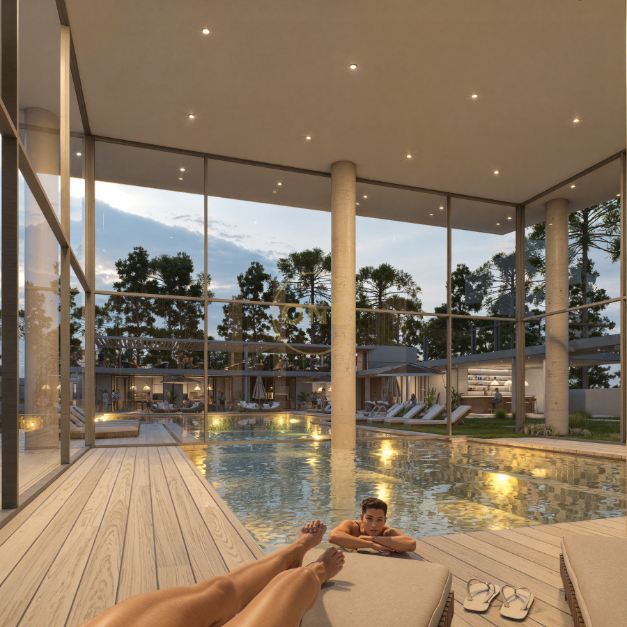 Apartamento ID.1878 - Apartamento en venta 2 dormitorios con 2 baños en pozo, Punta del Este, Playa Brava.