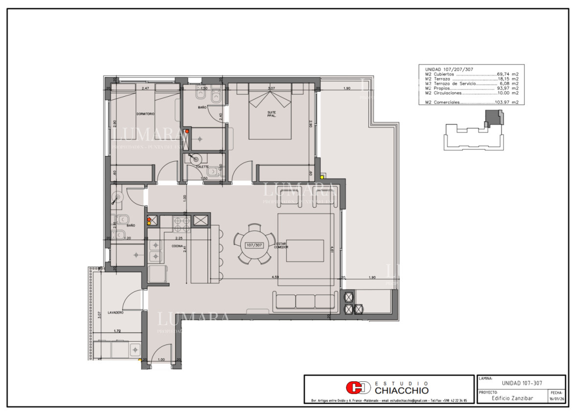 Apartamento ID.2457 - Apartamento de 2 dormitorios en venta en Punta del Este, Playa Brava, Rincon del Indio, Zanzibar