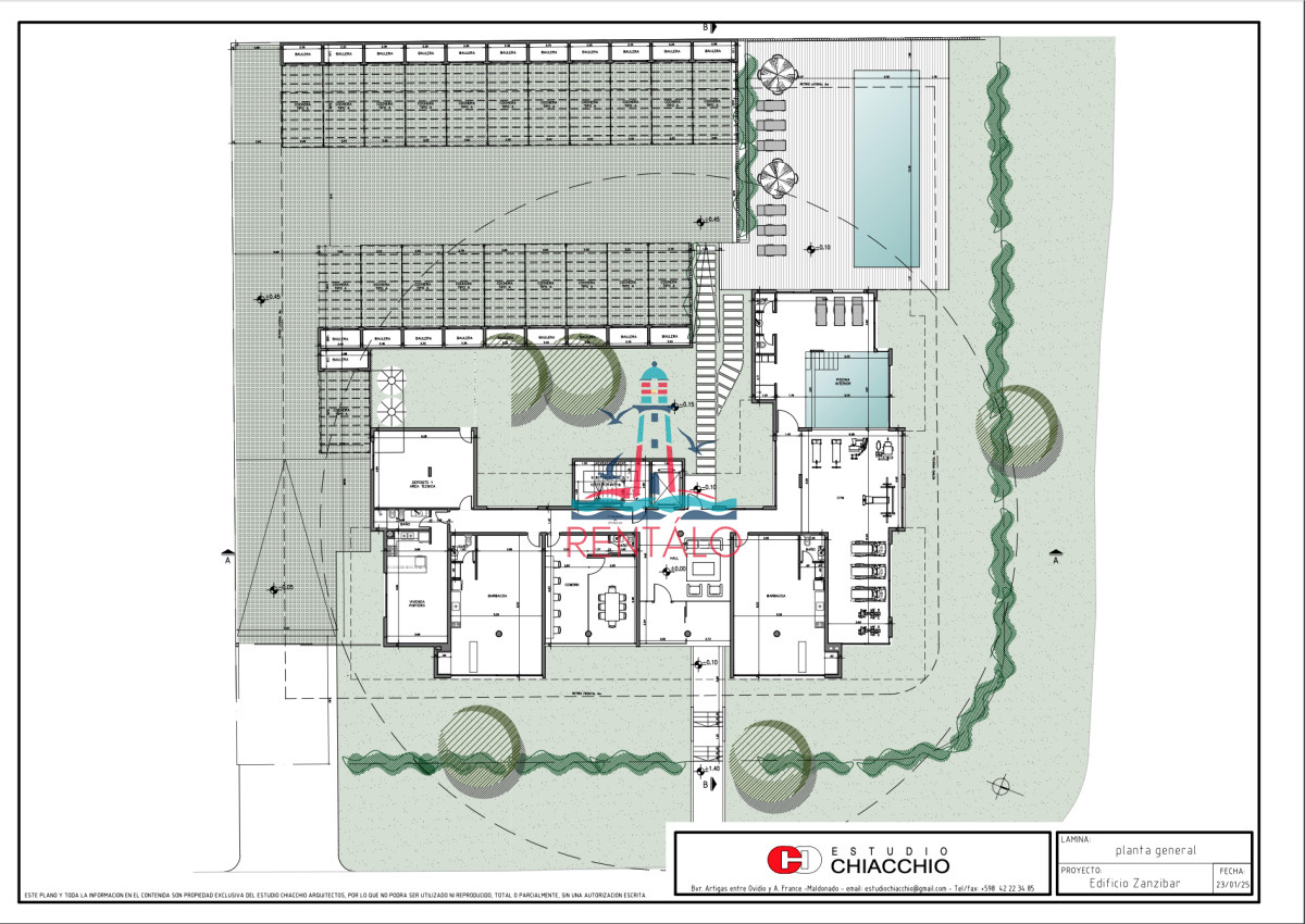 Apartamento ID.679 - Punta del Este, Playa Brava, Rincón del Indio, Zanzíbar