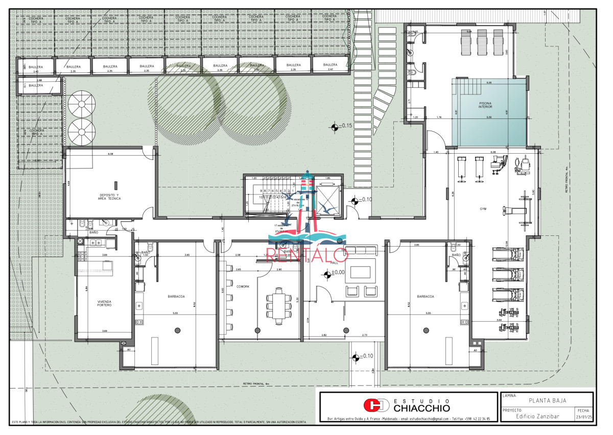 Apartamento ID.679 - Punta del Este, Playa Brava, Rincón del Indio, Zanzíbar