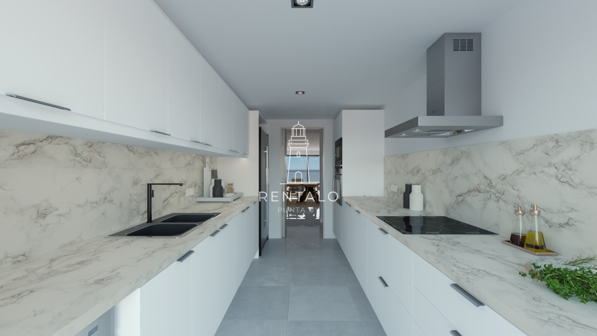 Apartamento ID.1155 - Apartamento en venta frente al mar de 3 dormitorios en suite, Punta del Este 