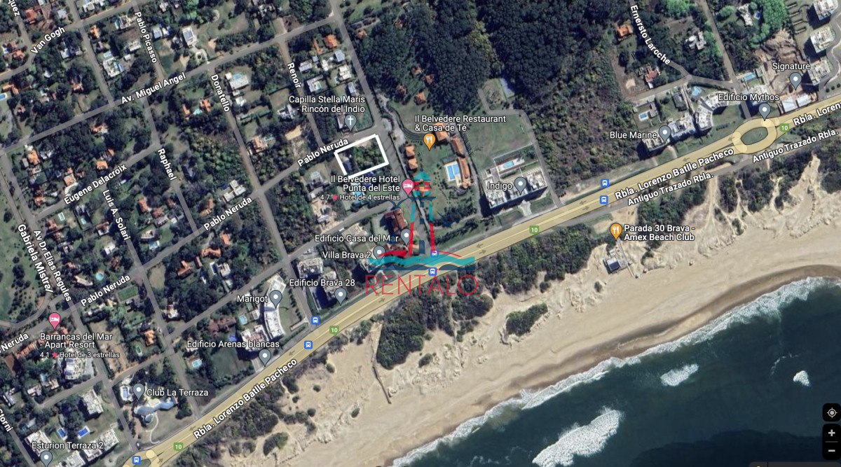 Apartamento ID.679 - Punta del Este, Playa Brava, Rincón del Indio, Zanzíbar