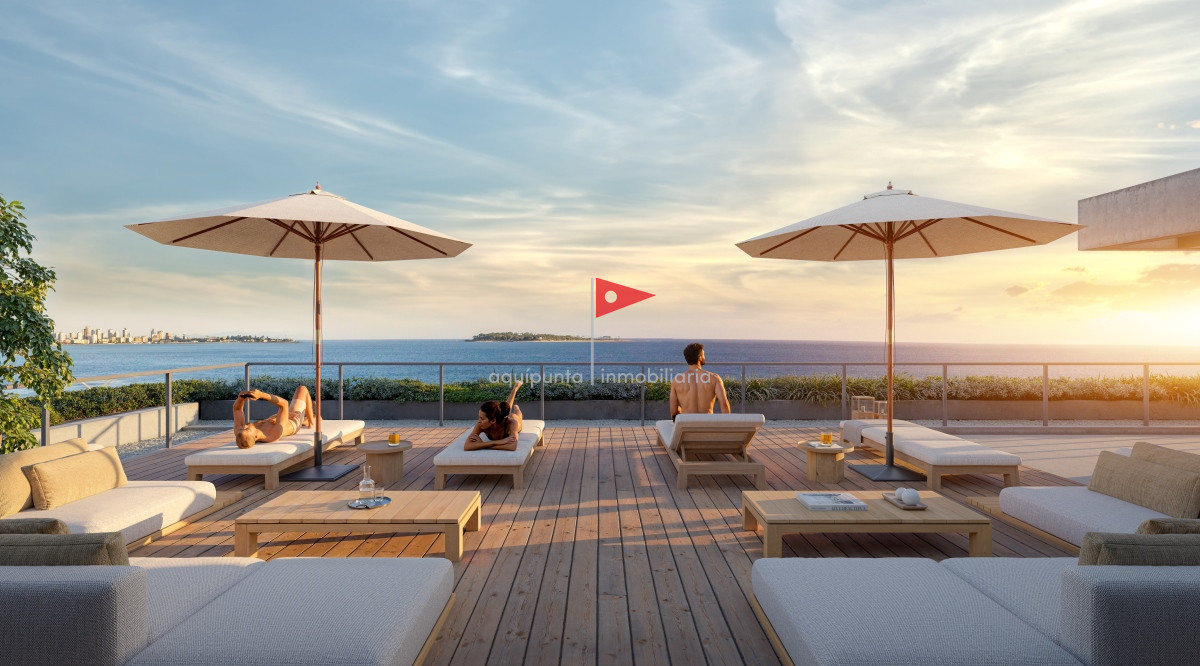 Apartamento ID.108 - departamento en venta en pozo 1 línea de Mansa  Punta del Este