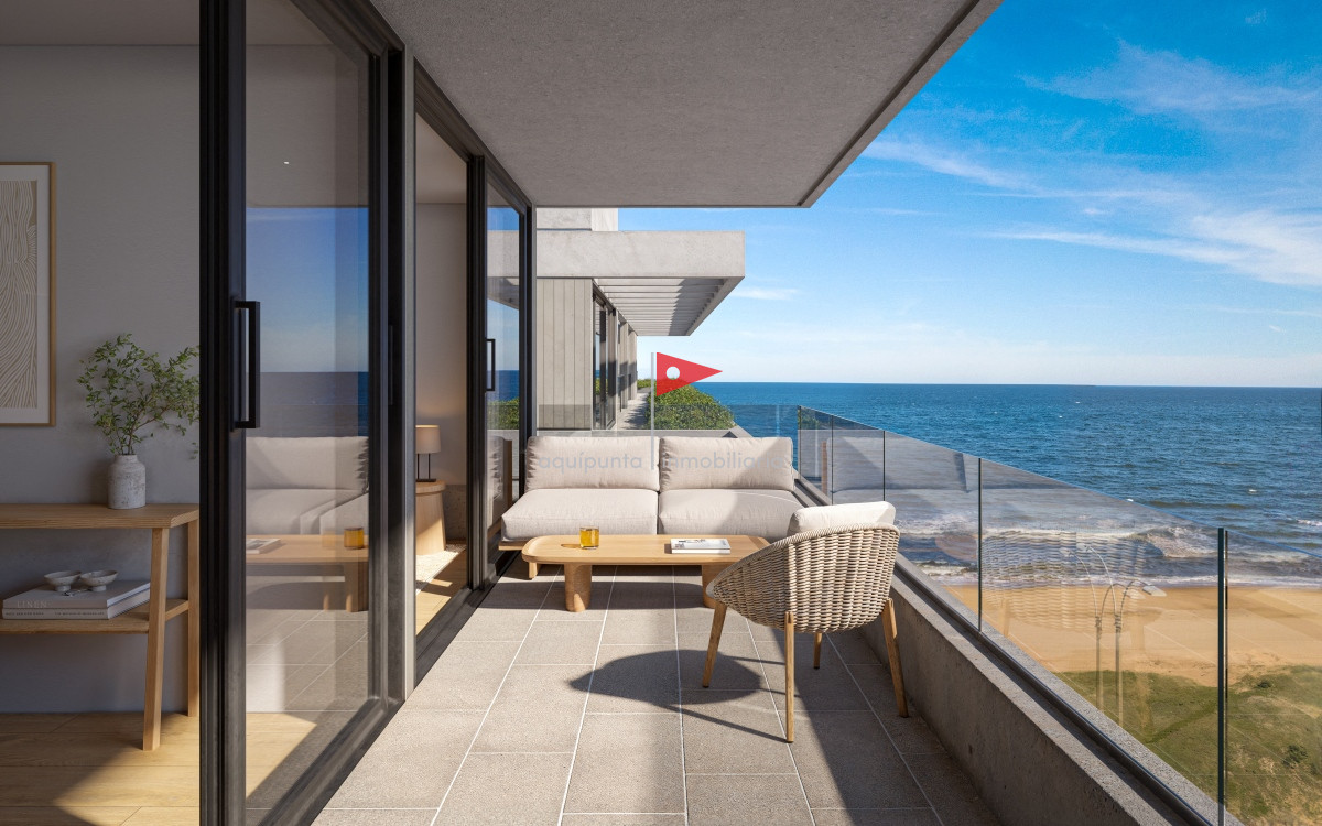 Apartamento ID.108 - departamento en venta en pozo 1 línea de Mansa  Punta del Este