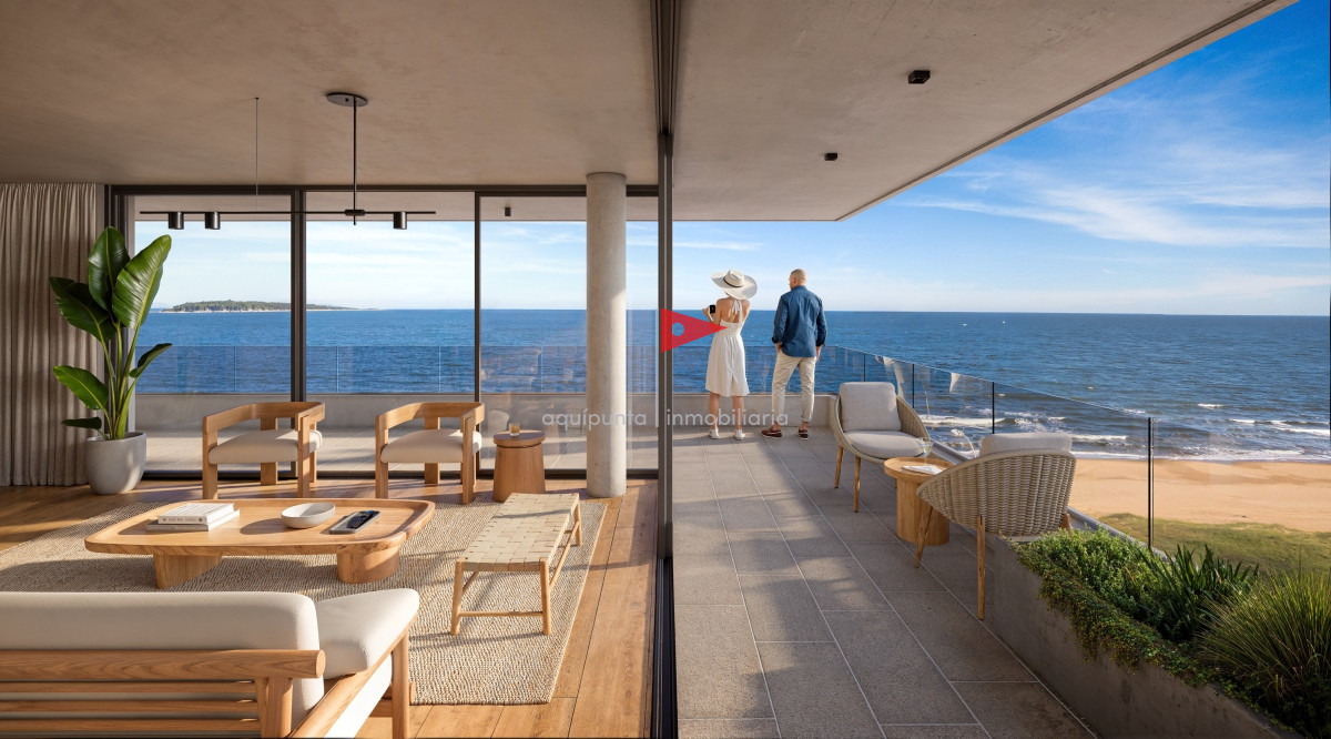 Apartamento ID.108 - departamento en venta en pozo 1 línea de Mansa  Punta del Este