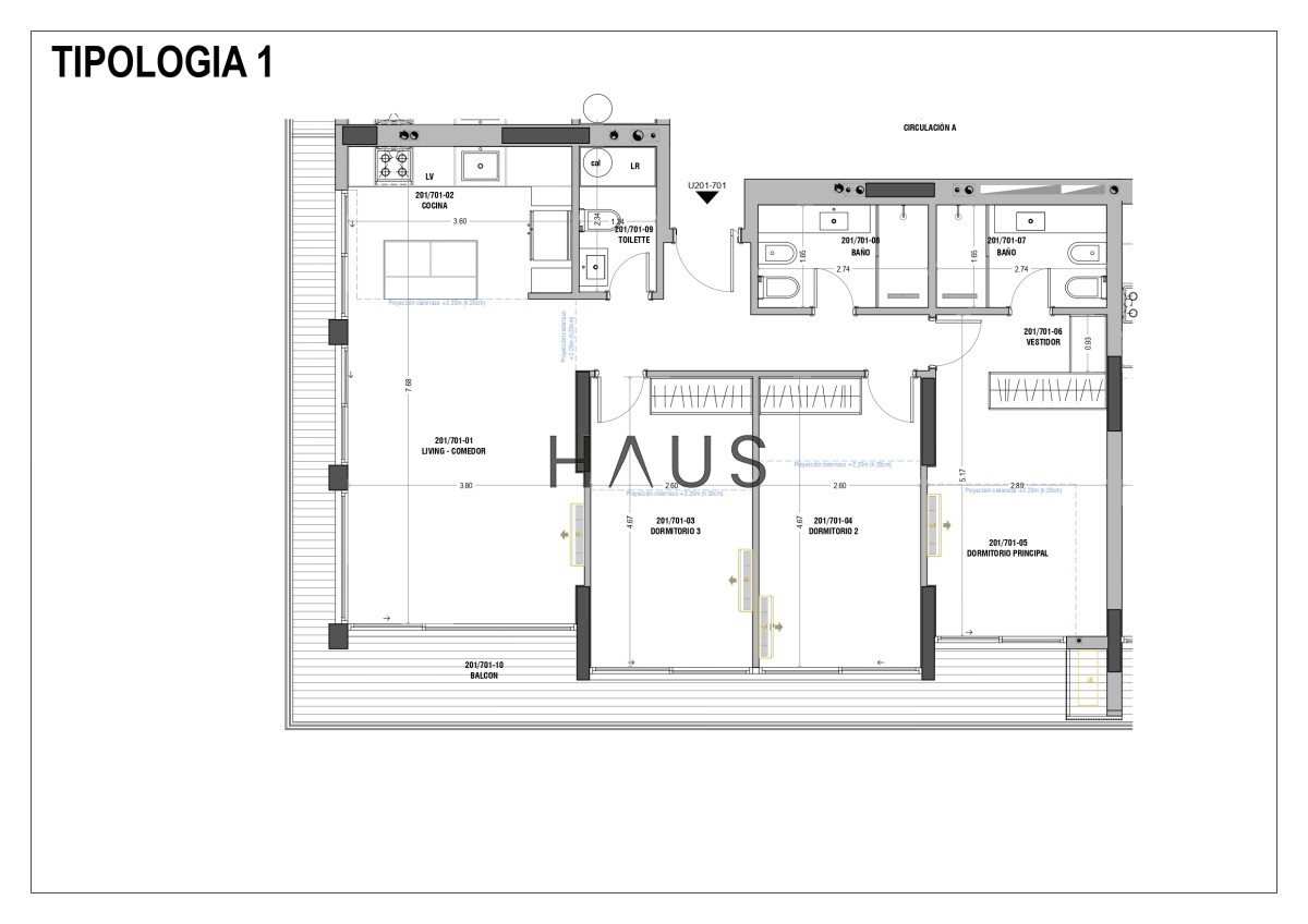 Apartamento ID.114 - Apartamento de 3 dormitorios en venta, Punta del Este
