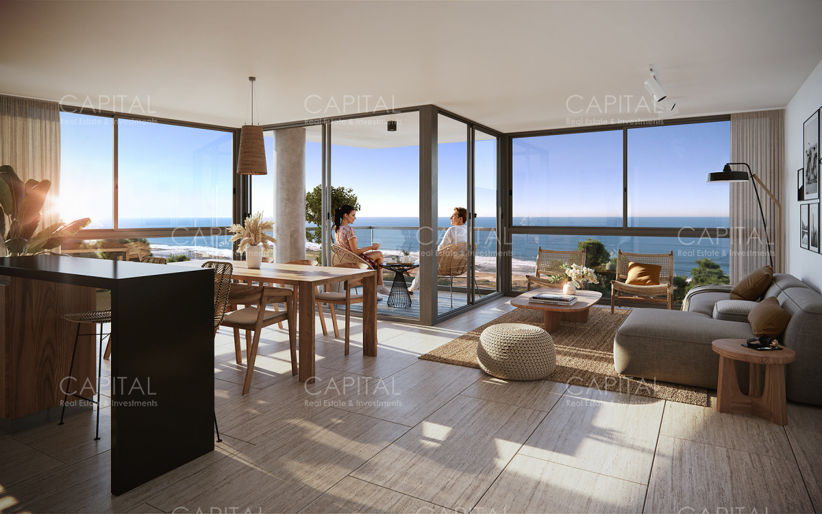 Apartamento ID.38398 - Apartamento en venta de 1 dormitorio en pozo, Punta del Este, Playa Brava.