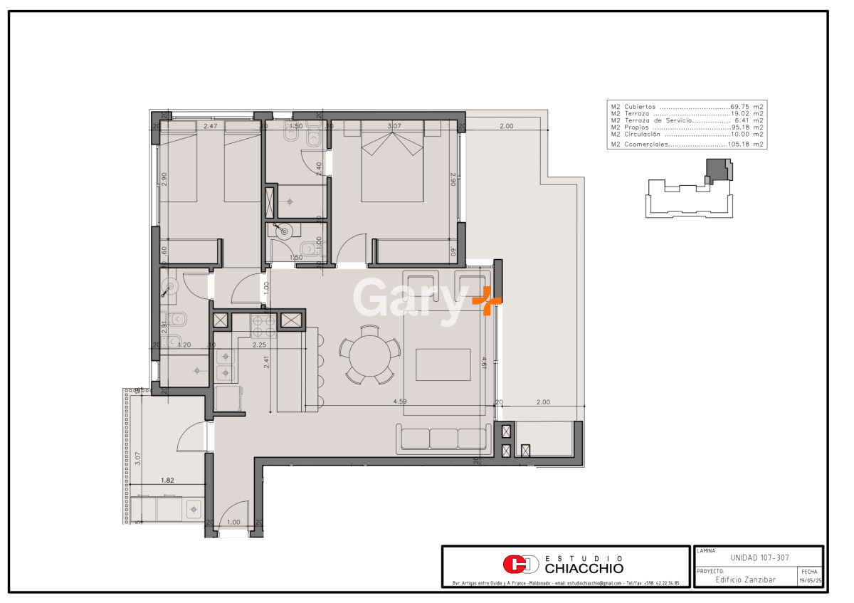 Apartamento ID.28429 - Apartamento de 2 dormitorios en venta en Punta del Este, Playa Brava, Rincon del Indio, Zanzibar